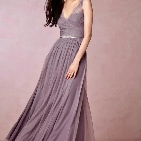 Anthropologie Dresses Bhldn Hithterto Fleur Dress Purple Sz